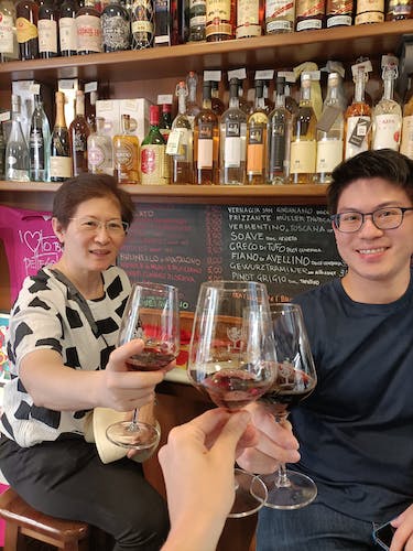 Florence food market and wine-tasting tour