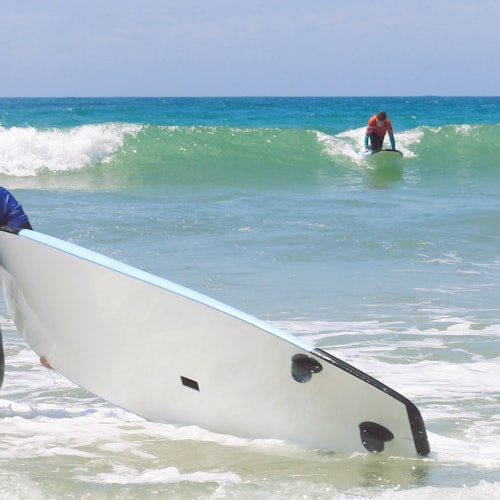 Armação de Pêra: Primera experiencia de surf
