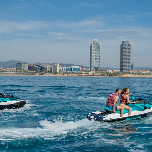 Barcelona: Alquiler de motos acuáticas
