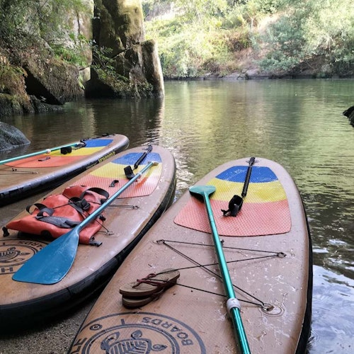 Standup Paddle Paiva River Tour from Porto with Transfer