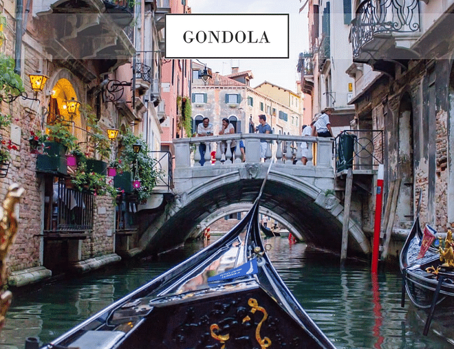 Paseo privado en góndola en Venecia