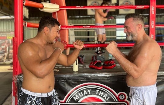 Clase privada de boxeo Muay Thai para principiantes en Ayutthaya