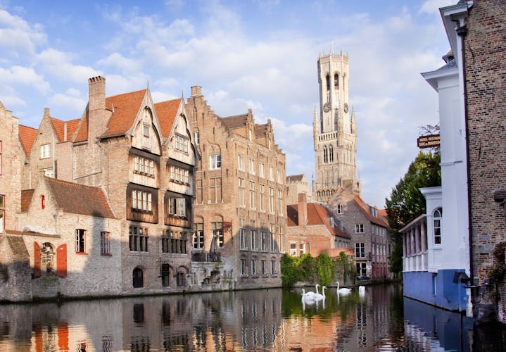 Excursión de un día a Brujas y Gante desde Bruselas con chocolate y crucero