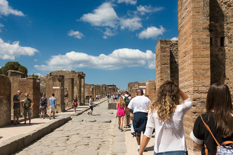 Excursión de un día a Pompeya, la Costa Amalfitana y Positano desde Roma en español