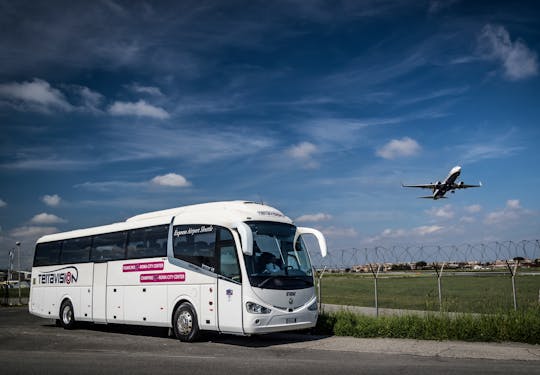 Fiumicino airport to Vatican City direct bus transfer