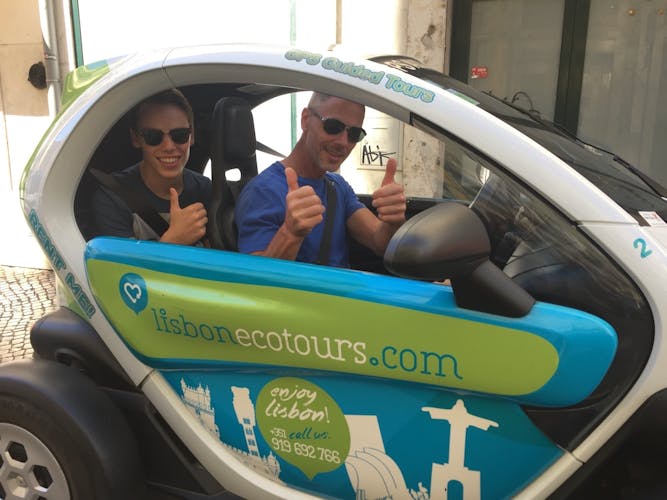 4-hour self-driving eco car tour in Lisbon