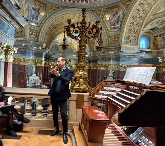 St.Stephen's Basilica Entrance with Grand Organ Concert