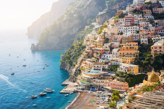 Amalfi Coast and Pompeii shared guided tour from Naples