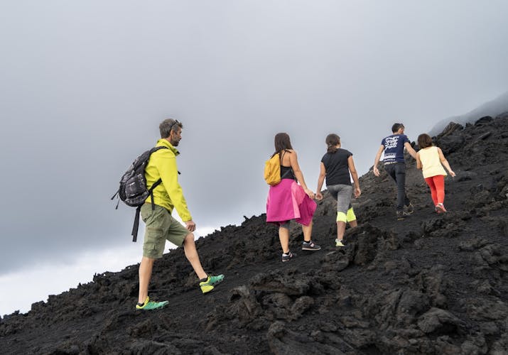 Excursión de día completo en 4x4 al Etna con almuerzo en una bodega desde Catania