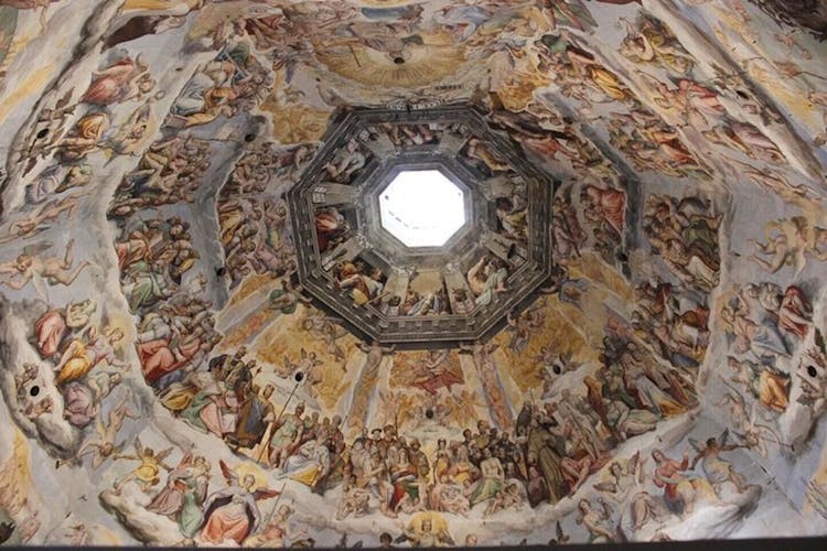 Florence Duomo and Brunelleschi's Dome entrance with audio app