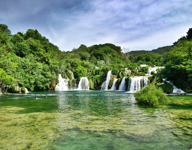 Excursión compartida de un día a las cascadas de Krka desde Split