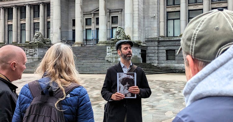 Recorrido vacacional por los edificios patrimoniales de Vancouver con chocolate caliente