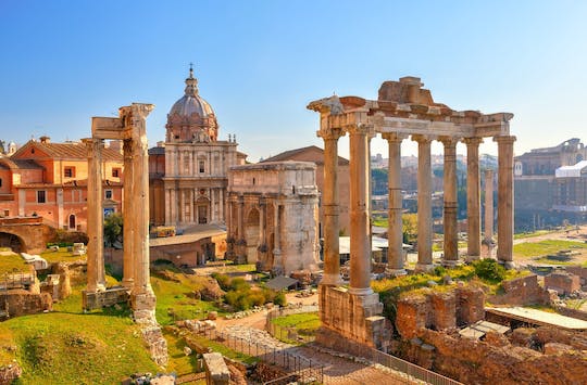 Visita a la Arena del Coliseo, el Foro Romano y el Monte Palatino