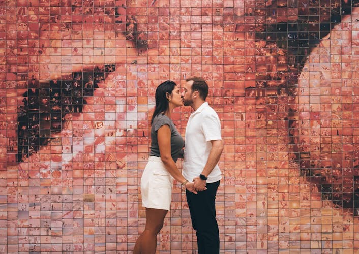 Sesión de fotos privada en el casco antiguo de Barcelona