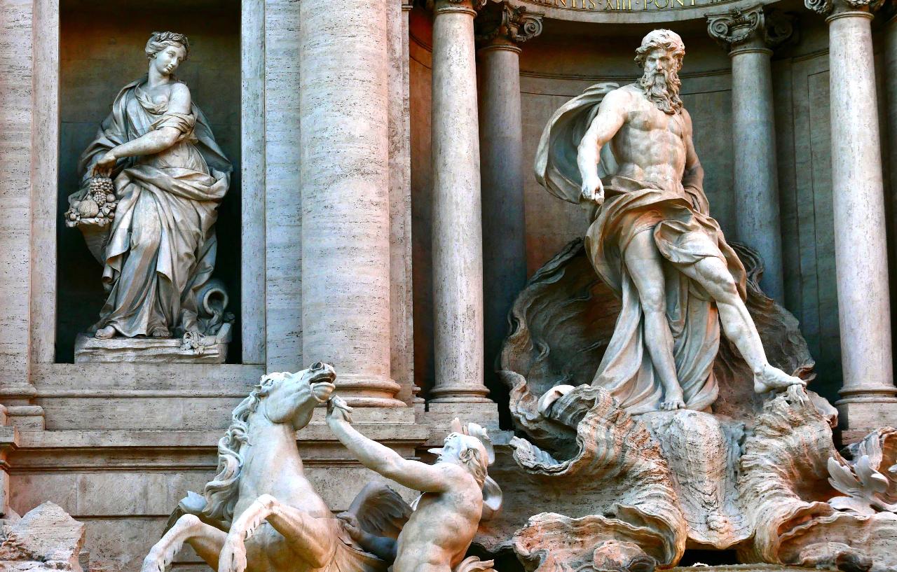 Rome Trevi Fountain Express Guided Tour & Undergrounds