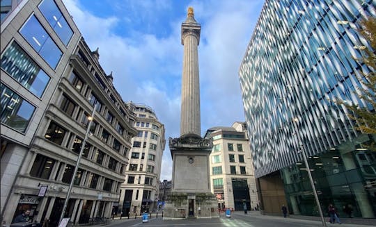 Great Fire of London Monument small group entry and audio tour