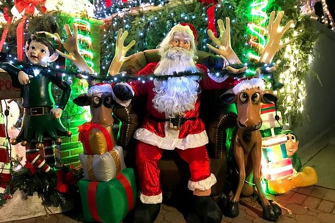 Julbelysningstur i Dyker Heights