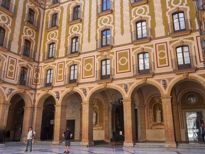 Millennium Montserrat tour with cog-wheel train and black Madonna