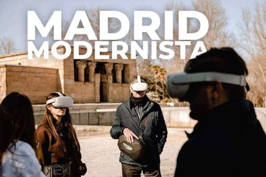 Visita guiada a pie por el Madrid modernista con realidad virtual