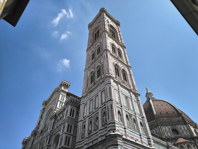Giotto's Bell Tower and Duomo of Florence Square highlights with audio app