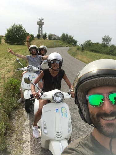 Tuscany Sunset Vespa Tour with Wine Tasting