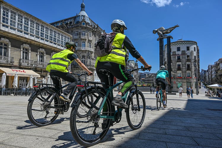 Recorrido en bicicleta eléctrica por Vigo