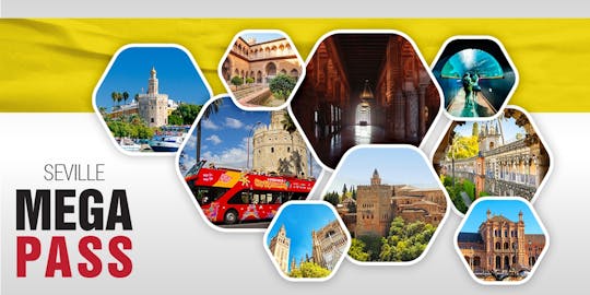 Seville 3 top picks MegaPass Classic with Alcazar, Cathedral and River Cruise