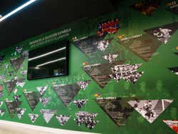 Tour del Betis por el estadio La Cartuja