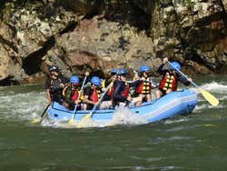 Rafting en el río Santo Domingo