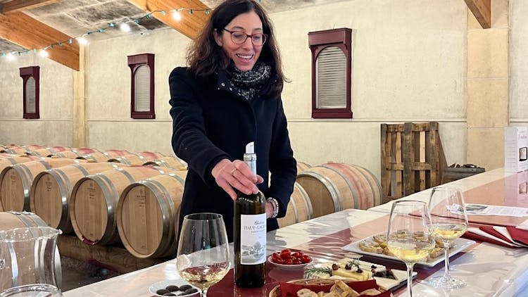 Excursión privada de día completo a Graves y Sauternes en un 2CV desde Burdeos