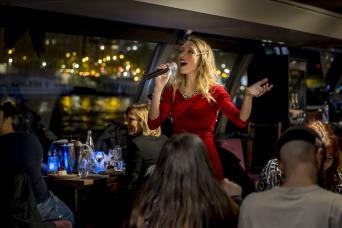 塞納河香檳美食晚餐遊船