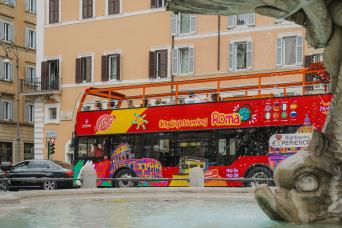 Rome Hop On Hop Off by Bus from Civitavecchia English 8.45 am