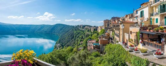 Roman countryside wine and food tasting, semi-private day tour