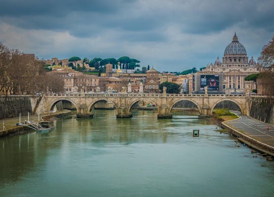 St. Peter's Basilica with reserved entry and Rome's panoramic bus tour