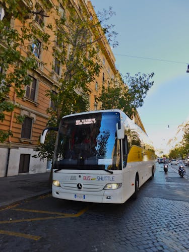 Roundtrip Transfer Ticket From Rome Fiumicino Airport To Vatican