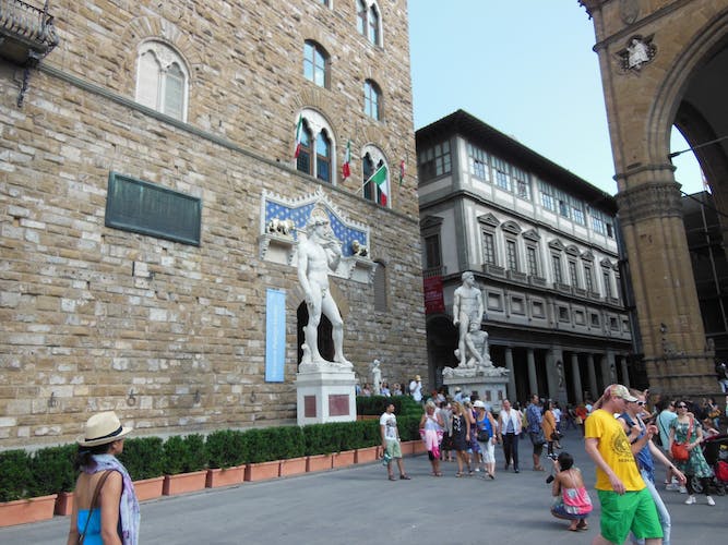 Accademia Gallery and Uffizi Guided Tour with Optional Lunch