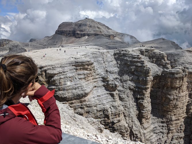 Excursión de un día completo a las Dolomitas y Sass Pordoi desde Verona