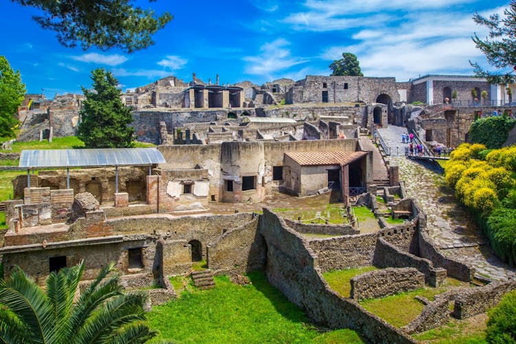 Pompeya y Sorrento: visita guiada de día completo desde Nápoles