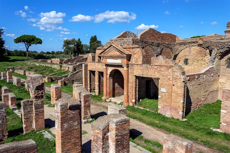 Private day trip to Ostia Antica ruins and beach with transport