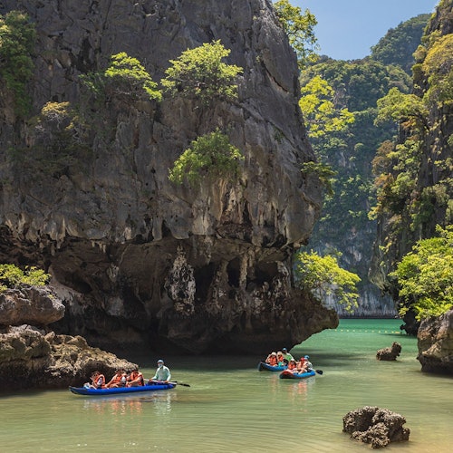 Desde Phuket: Lazy James Bond y las Islas Yao en lancha rápida