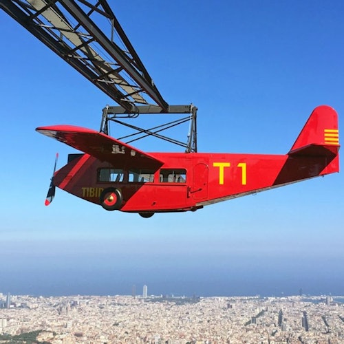 Área Panorámica del Tibidabo: Entrada + Cuca de Llum y Acceso TibiBus