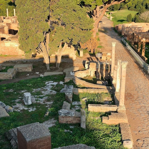 Parque Arqueológico de Ostia Antica: Entrada + Servicio de transporte de ida