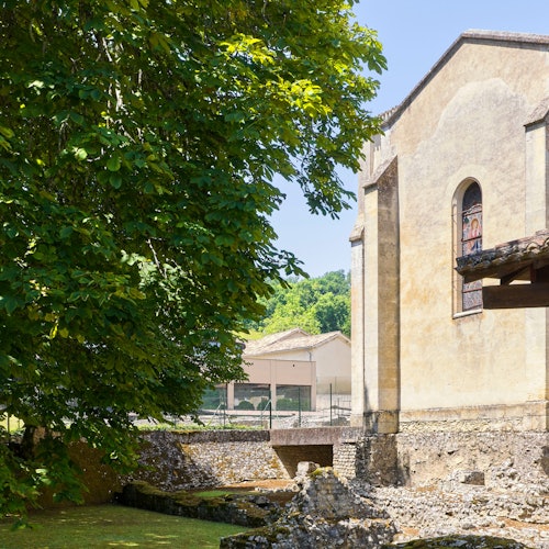 Yacimiento arqueológico de Montcaret: Entrada