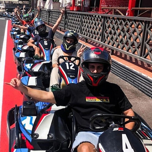 Tenerife: Carrera de karts al aire libre en Las Américas