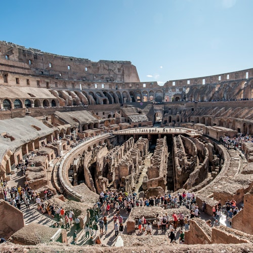 Colosseum Arena Floor & Roman Forum + Guided Tour