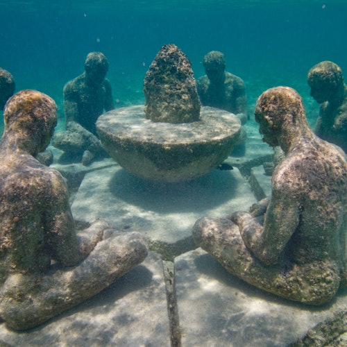 Cancún: Excursión de snorkel al Museo Subacuático de Arte MUSA