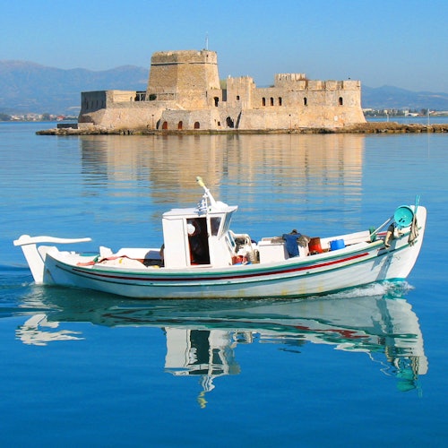 Antigua Corinto y Nauplia: Excursión de un día desde Atenas