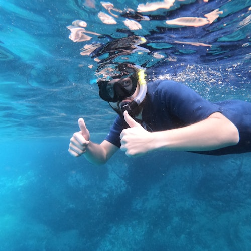 Los Cristianos: Kayak guiado y submarinismo