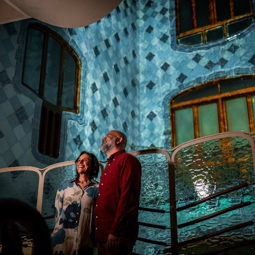 Casa Batlló: Entrada Estándar de Noche (Azul)