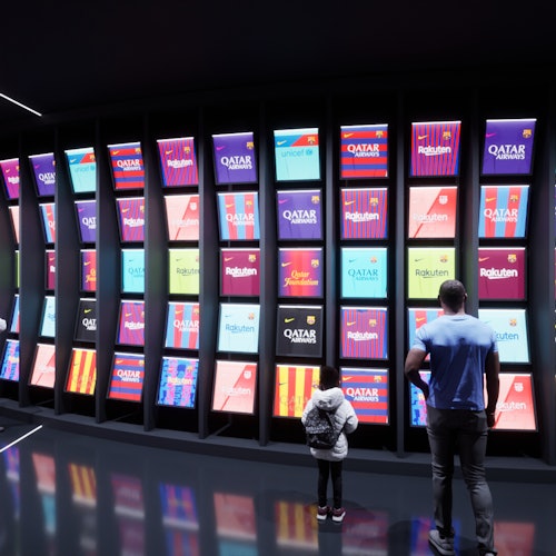 Museo del FC Barcelona: Entrada
